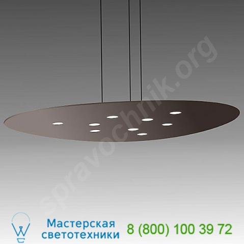 Zaneen design scudo led pendant light d4-1038bla, светильник