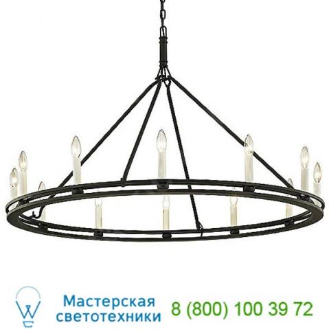 Troy lighting f6236 sutton chandelier, светильник