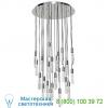 Ser-20p-bl-bu seraph round 20 inch led chandelier blackjack lighting, светильник