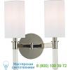 6312-pn wylie 2 light wall sconce hudson valley lighting, настенный светильник бра