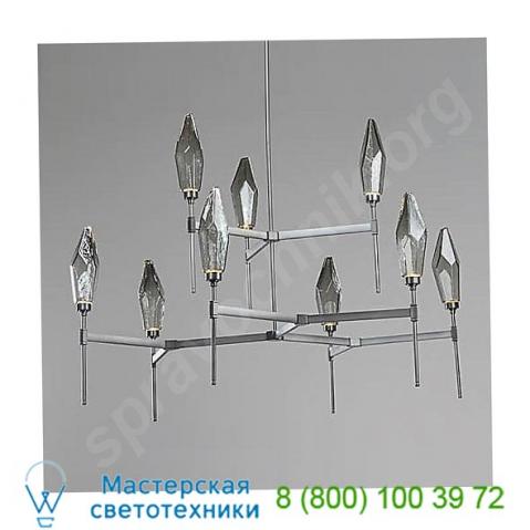 Chb0050-54-fb-ca-001-l1 rock crystal led belvedere 2-tier chandelier hammerton studio, светильник