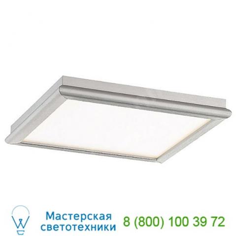 Neo led flush mount ceiling light modern forms fm-3712-al, светильник