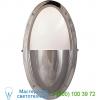 Tob 2209bz-wg visual comfort pelham oval wall sconce, настенный светильник