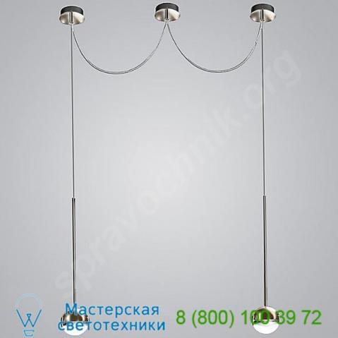 Convivio multi-light pendant light zaneen design d3-1016chr-sat, светильник