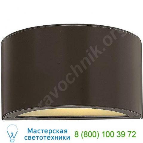 1661bz hinkley lighting luna led outdoor downlight, уличный настенный светильник