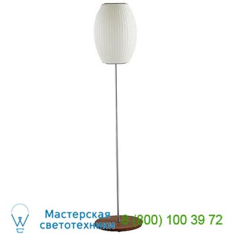 H762lfsbns nelson cigar lotus floor lamp nelson bubble lamps, светильник