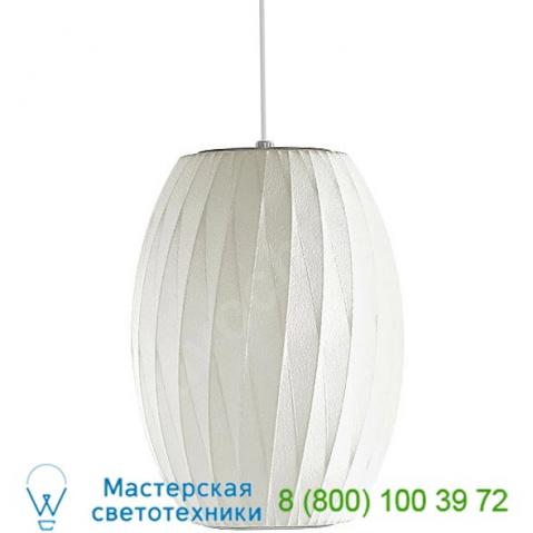 Nelson cigar crisscross bubble pendant (small) - open box return nelson bubble lamps, светильник