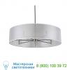 9070bn-wht lights up! Walker 7-arm drum chandelier, светильник