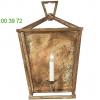 Visual comfort ob-chd 2165gi darlana wall sconce (gilded iron) - open box return, опенбокс