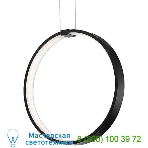 Pd-26801-bk modern forms rings one-ring led pendant, светильник