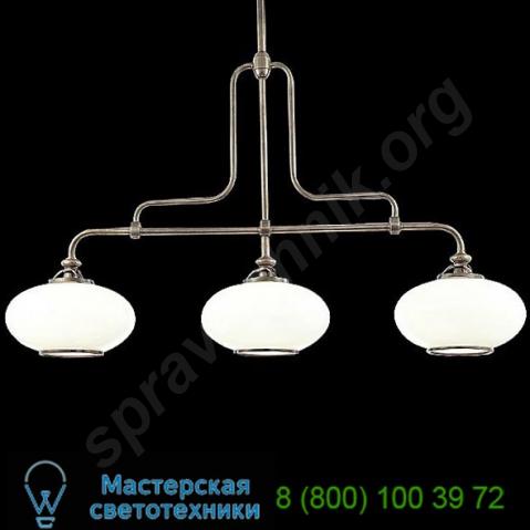 9813-pn canton three light island pendant hudson valley lighting, подвесной светильник