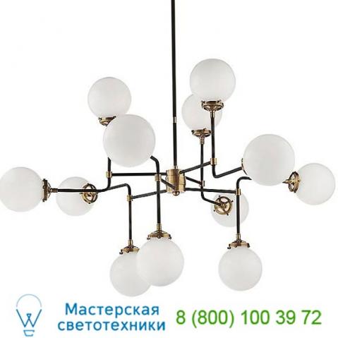 Bistro medium chandelier s 5022hab-wg visual comfort, светильник