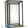 Outline large outdoor led pocket lantern george kovacs p1203-287-l, уличный настенный светильник