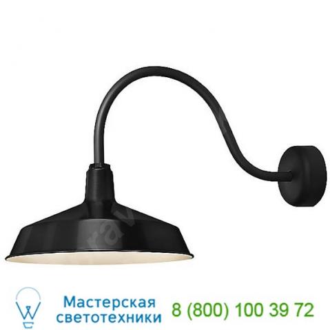 Troy rlm lighting standard outdoor wall sconce rs16mbk3ll23, уличный настенный светильник