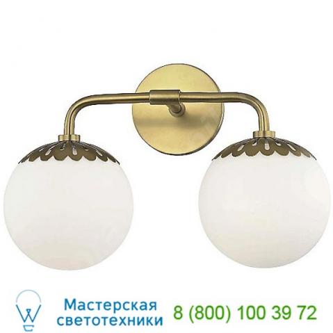 H193302-agb mitzi - hudson valley lighting paige vanity light, светильник для ванной