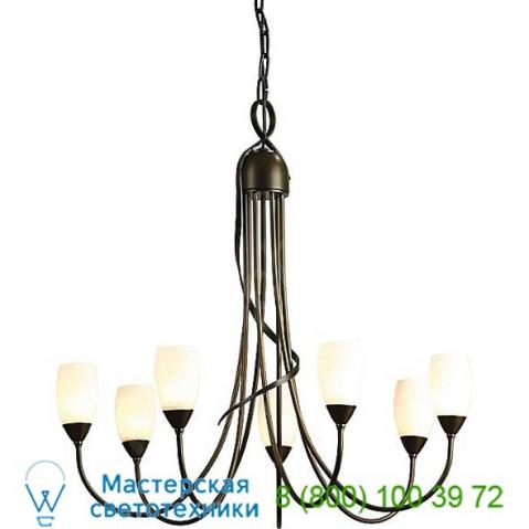 Hubbardton forge flora 7 light chandelier - 103049 103049-1011, светильник