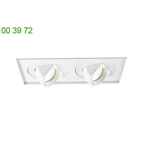 Tesla 2 light led recessed multiple spot light housing wac lighting , светильник