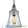 Loras mini pendant light feiss p1449ch, подвесной светильник