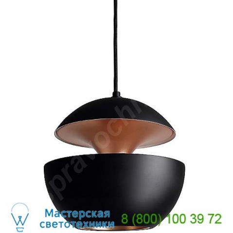 Ob-hcs 250 bl-cop here comes the sun pendant light (blk/copper/med)-open box dcw editions, опенбокс