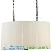 Perfect pleat oval pendant light visual comfort bbl 5031bz-s, светильник