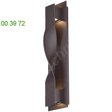 Ws-w5620-bz twist outdoor wall light modern forms, уличный настенный светильник