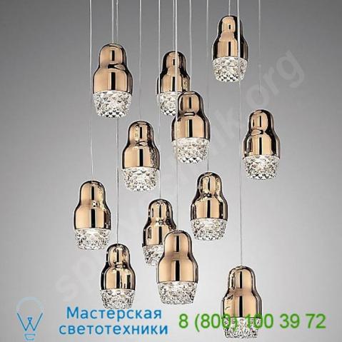 Usfedor3brbcgu1 axo light fedora cluster pendant light, подвесной светильник