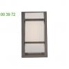 Modern forms phantom outdoor wall light ws-w1611-bz, уличный настенный светильник