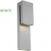 Modern forms double down outdoor wall sconce ws-w13718-bk, уличный настенный светильник