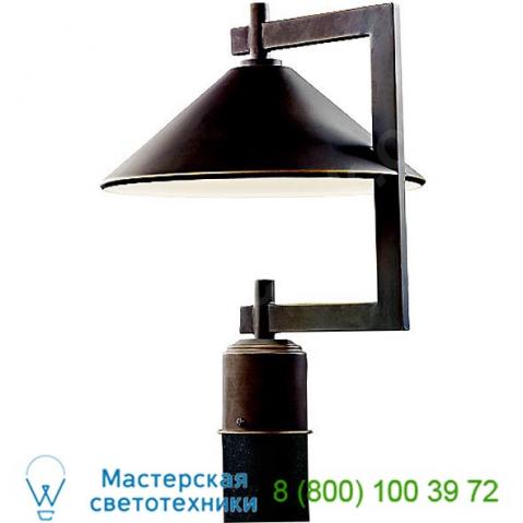 49063oz ripley outdoor post light kichler, светильник для садовых дорожек