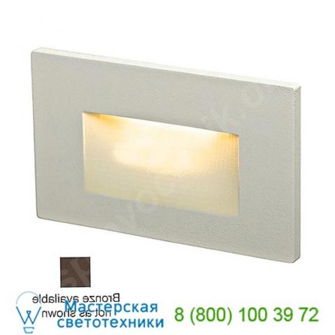 Horizontal recessed led step light (bronze) - open box dals lighting ob-ledstep005-br, опенбокс