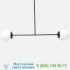 Obl-blk-6-inch-stem andrew neyer olympic barbell pendant light, светильник