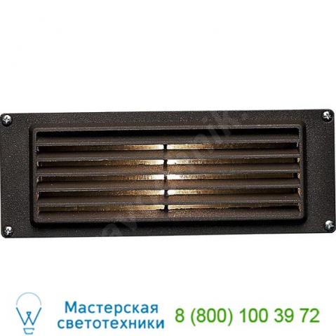 Hinkley lighting louvered brick light 1594bz, светильник