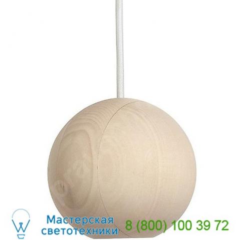 02901 mater liuku ball wood pendant light, светильник