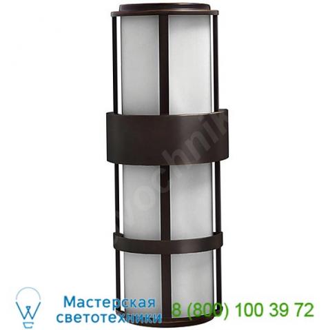 Hinkley lighting 1909mt-gu24 saturn large pocket outdoor wall light, уличный настенный светильник