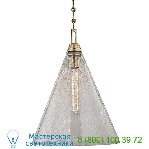 Hudson valley lighting 6011-agb newbury pendant light, светильник