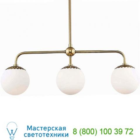 H193903-agb paige linear suspension light mitzi - hudson valley lighting, светильник