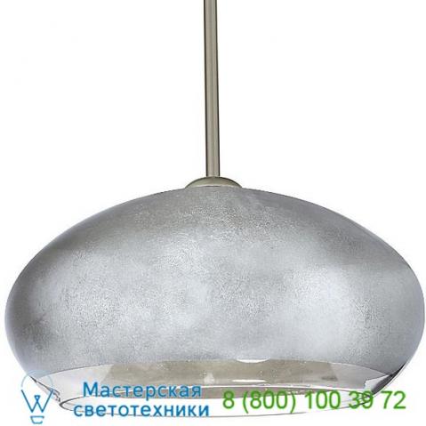 Brio 14 one light pendant light 1kx-4345sf-led-sn besa lighting, светильник