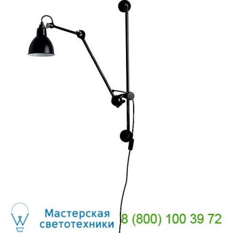 No 210 bl-bl dcw &eacute;ditions la lampe gras no 210 swing arm wall light, бра