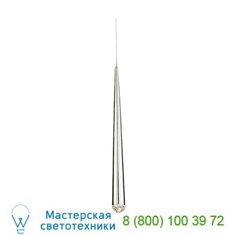 Cascade led mini pendant light modern forms pd-41719-pn, светильник