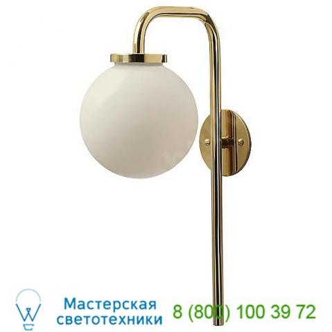 Cto lighting big bulb opal wall sconce cto-07-020-0002, настенный светильник