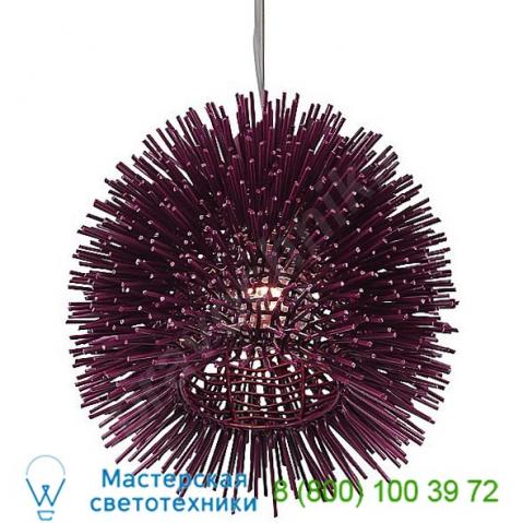 169m01re varaluz urchin 1-light mini pendant, светильник