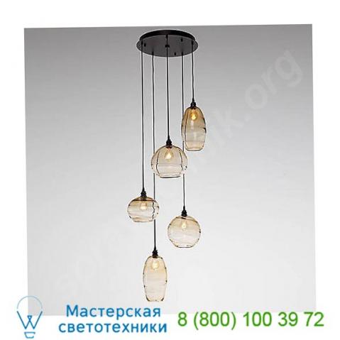 Hammerton studio chb0048-03-fb-oa-c01-e2 misto round multi light pendant light, светильник