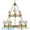 Visual comfort sl 5813an-np classic two-tier ring chandelier, светильник