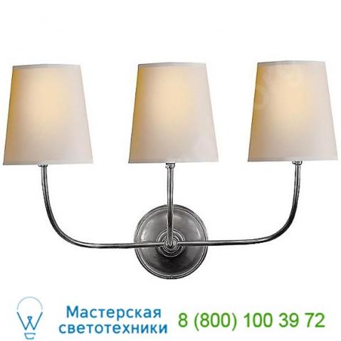 Tob 2008as-np vendome wall sconce visual comfort, настенный светильник бра