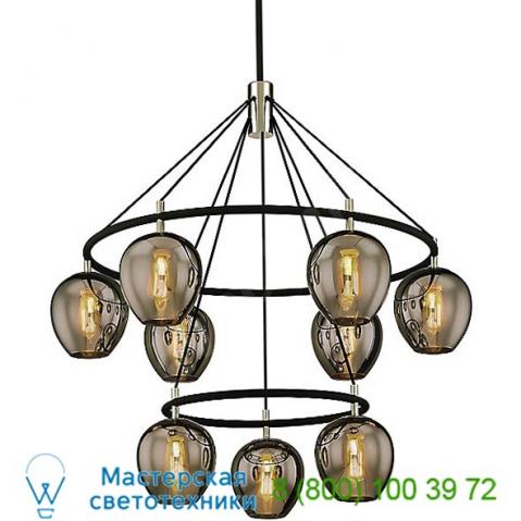 Troy lighting f6219 iliad tiered pendant light, подвесной светильник