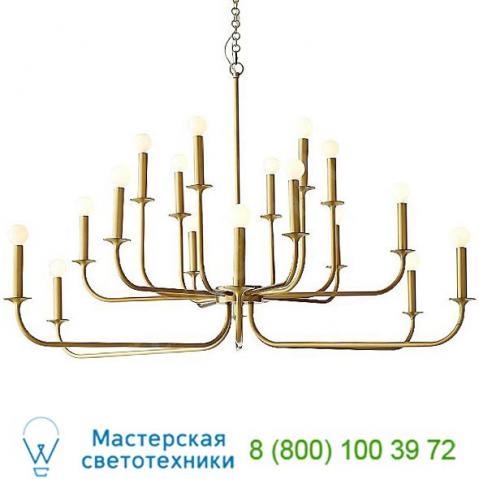 Breck 2-tier chandelier arteriors 89105, светильник