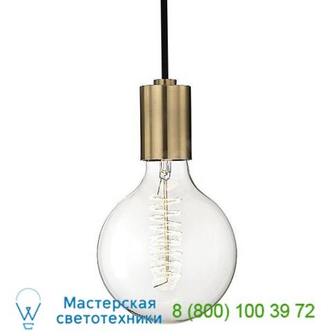 Ava mini pendant light h109701-agb mitzi - hudson valley lighting, подвесной светильник