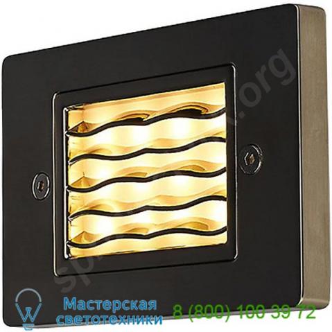 Ledra horizontal wave step light 138021bn/3/hw bruck lighting, светильник