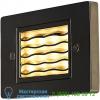 Ledra horizontal wave step light 138021bn/3/hw bruck lighting, светильник