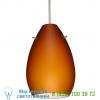 Besa lighting pera 6 pendant (amber matte/satin nickel) - open box return, светильник